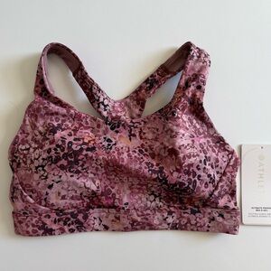 Athleta Ultimate Printed Bra D-DD+